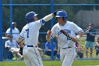 Baseball vs Babson  Wheaton College Baseball vs Babson during Championship game of the NEWMAC Championship hosted by Wheaton. - (Photo by Keith Nordstrom) : Wheaton, baseball, NEWMAC